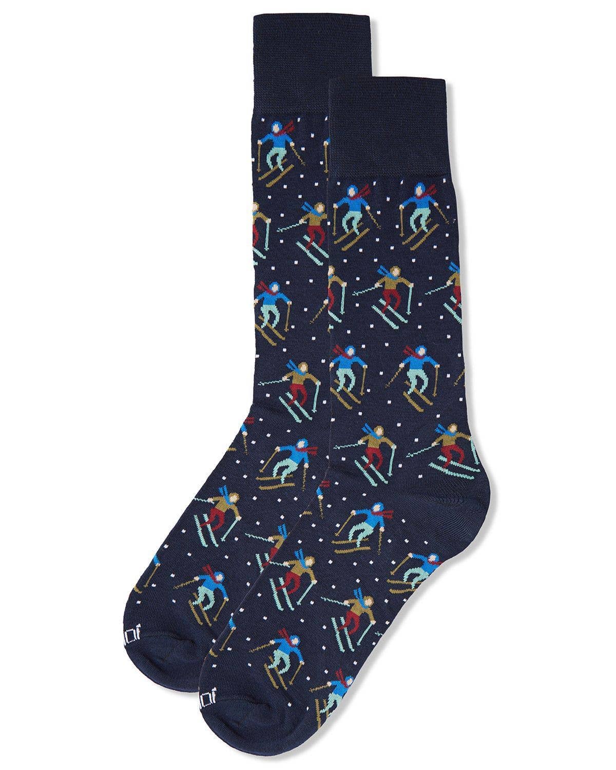 Classics International Inc. - Skiers Bamboo Blend Men's Crew Sock: 10 13 / Navy Blazer Infinity Classics International Inc.