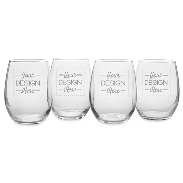 Susquehanna Glass Company - Custom Artwork Stemless 21 oz Wine Glass Susquehanna Glass Company