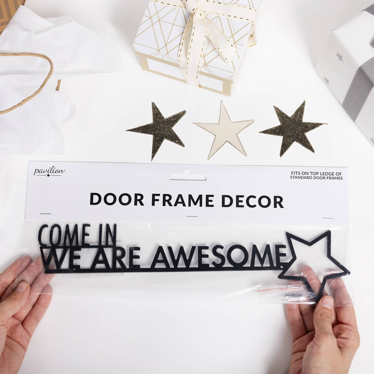 We Are Awesome - Metal Door Topper Pavilion