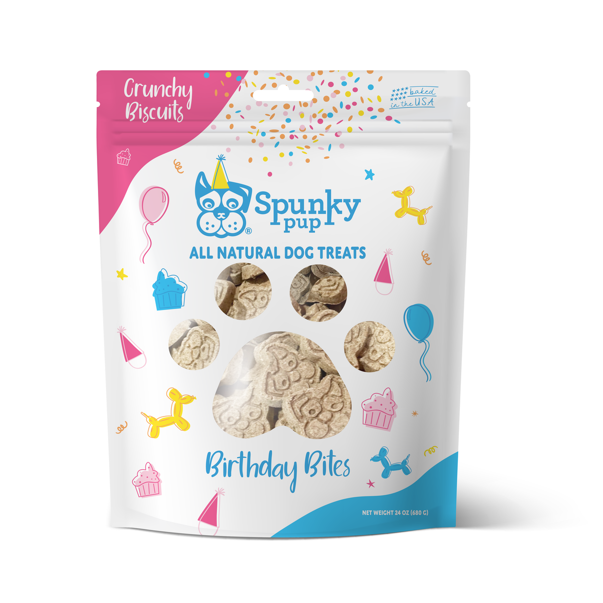 Spunky Pup - All Natural Crunchy Biscuits Treats Spunky Pup