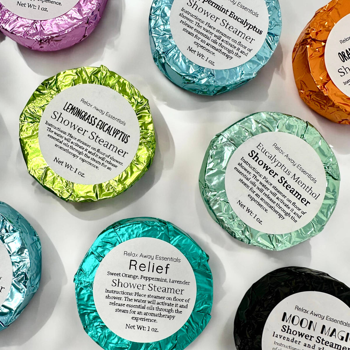 Single Shower Steamer – Aromatherapy Spa Tablets