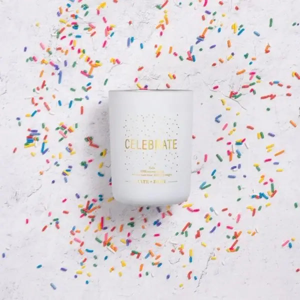 Tate + Zoey - Celebrate Candle Soy Wax Scented Tate + Zoey