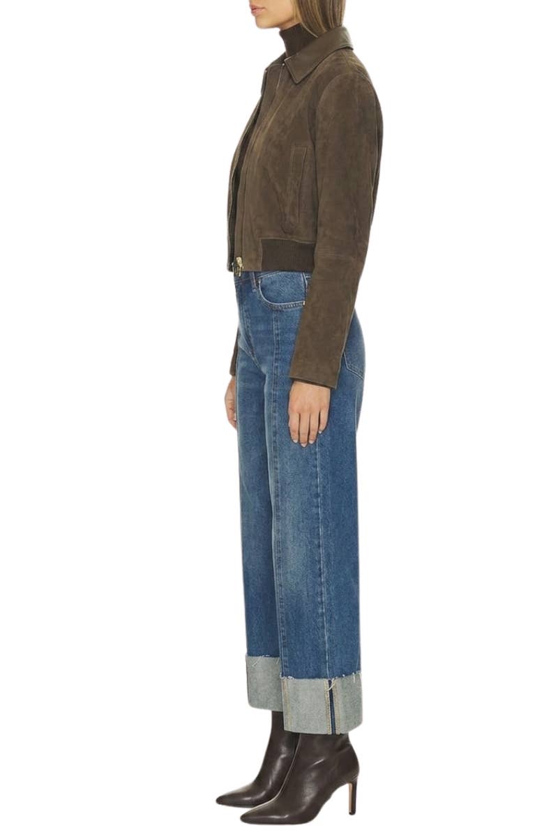 Women's High-Rise Convertible Wide-Leg Jeans