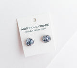 Aid Through Trade - Rosette Earring - Elemental Aid Through Trade