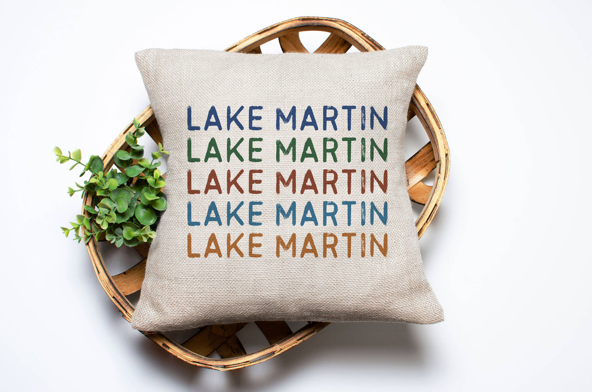 Simsbury Pillow City State Decor Your Town Gift Shop