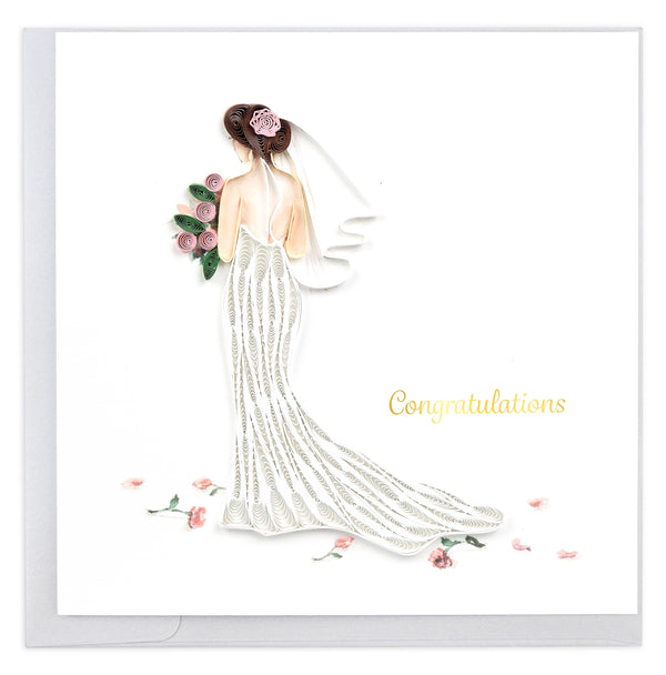 Quilling Card - Bride-to-be Quilling Card