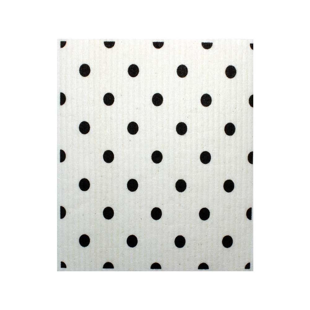 SWEDEdishcloths - Swedish Dishcloth B&W Large Ellipse SWEDEdishcloths