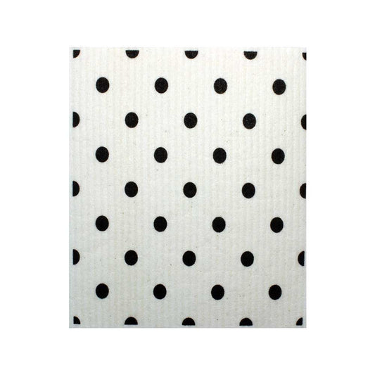 SWEDEdishcloths - Swedish Dishcloth B&W Large Ellipse SWEDEdishcloths