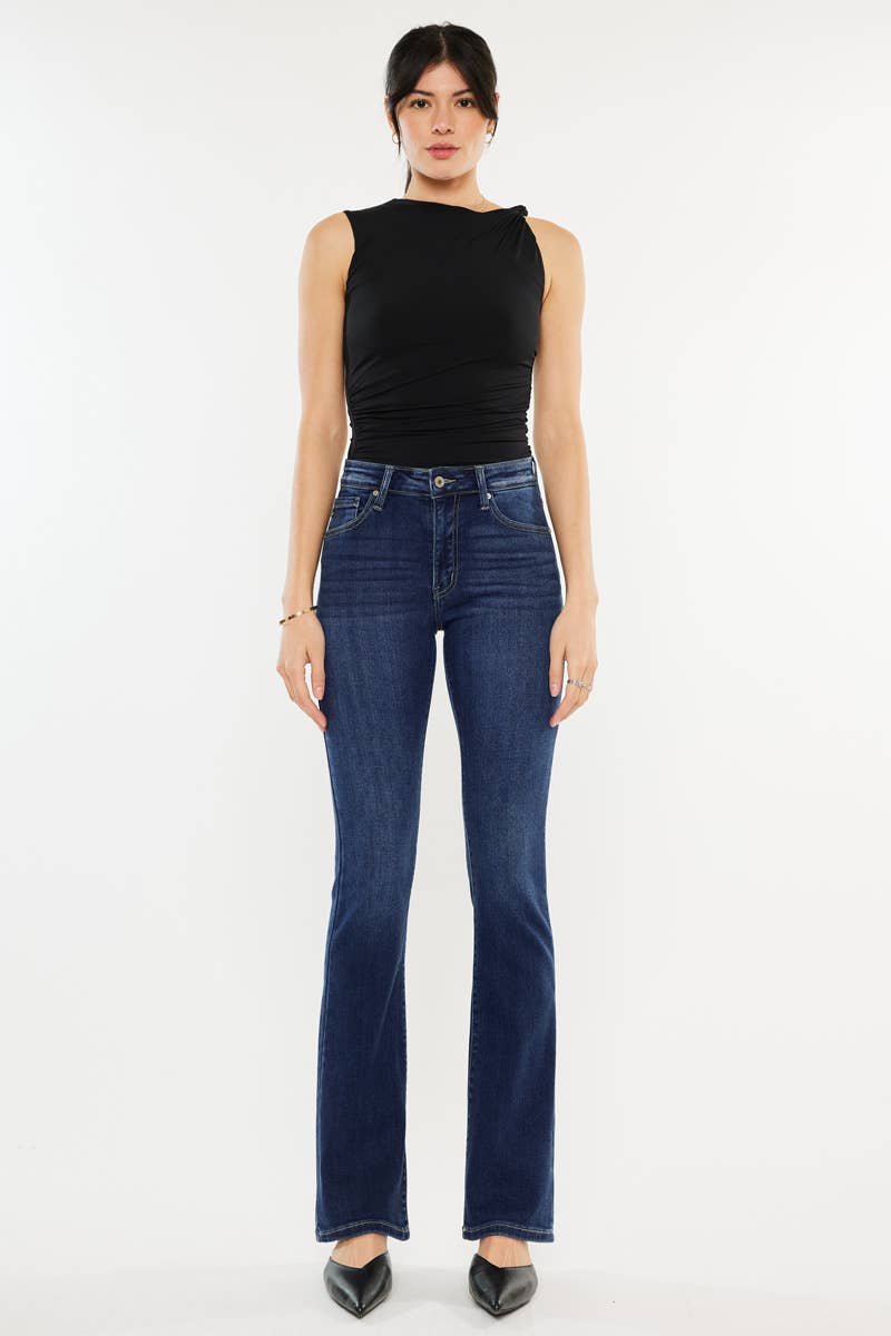 Women's High Rise Bootcut Jeans