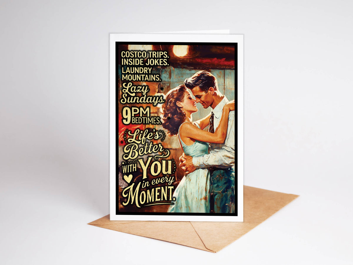 Unique Birthday Gifts - Cute Funny Handmade Vintage Valentine Cards for Her, Him Katie Doodle | Vintage Greeting Cards, Unique Birthday Gifts