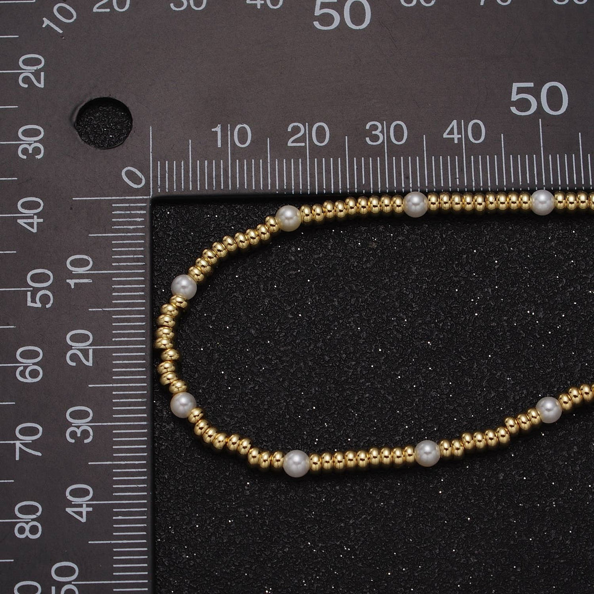 Freshwater Pearl gold filled necklace