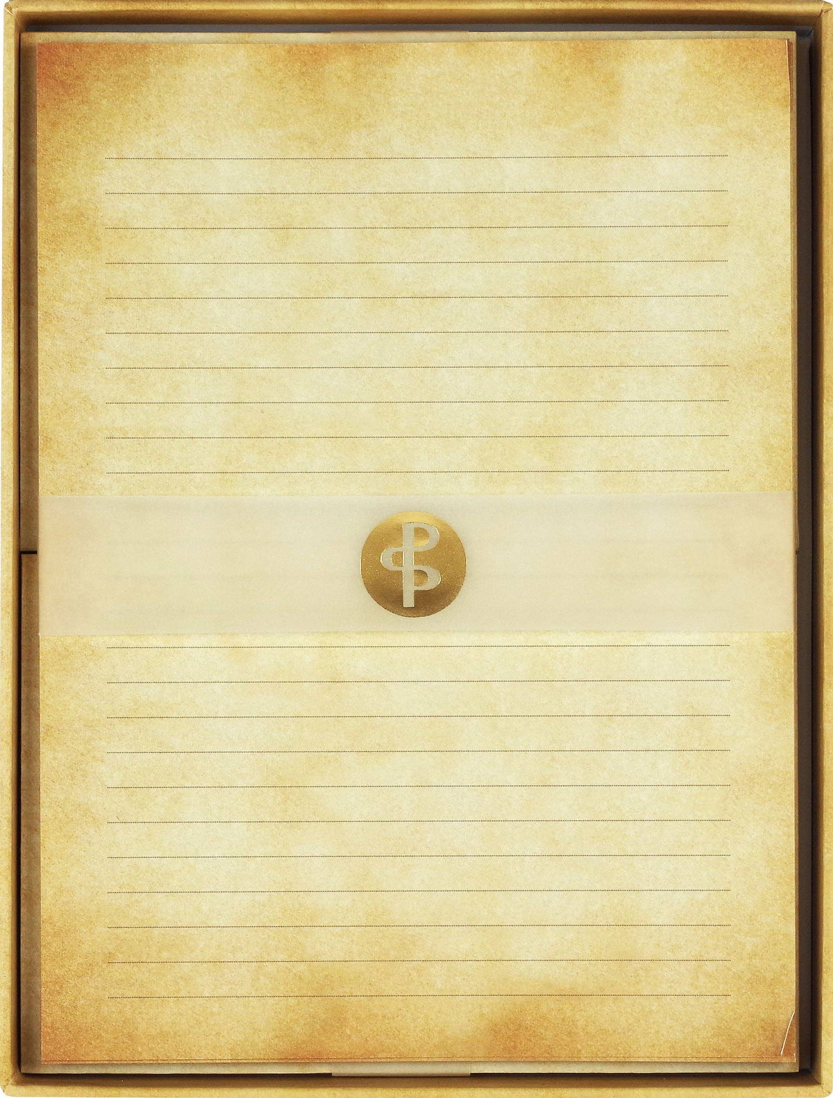 Peter Pauper Press - Vintage Parchment Lined Stationery Peter Pauper Press