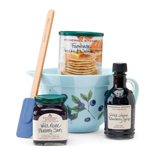 Blueberry Breakfast Batter Bowl Gift Stonewall Kitchen