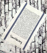 Simsbury Townie Tea Towel