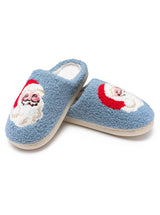 Living Royal - Indoor / Outdoor Slippers - Christmas - Santa Claus - Blue Living Royal