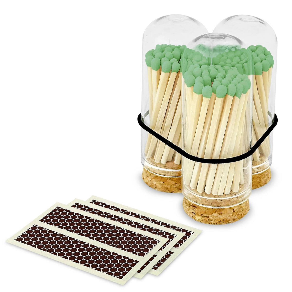 Thankful Greetings - 2" Matches + Mini Cloche - Colors of Your Choice + Strikers Thankful Greetings