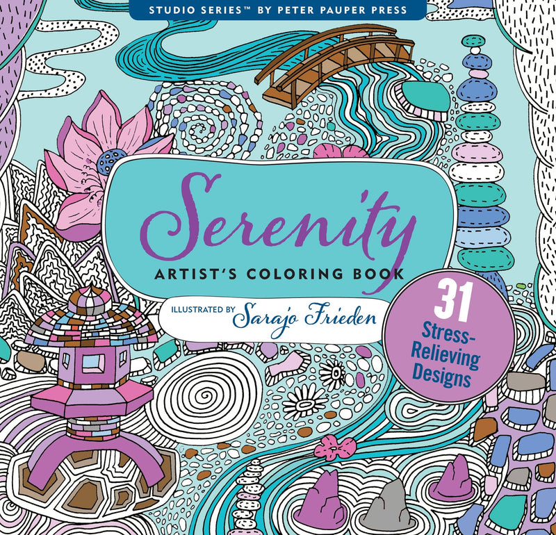 Peter Pauper Press - Serenity Artist's Coloring Book Peter Pauper Press