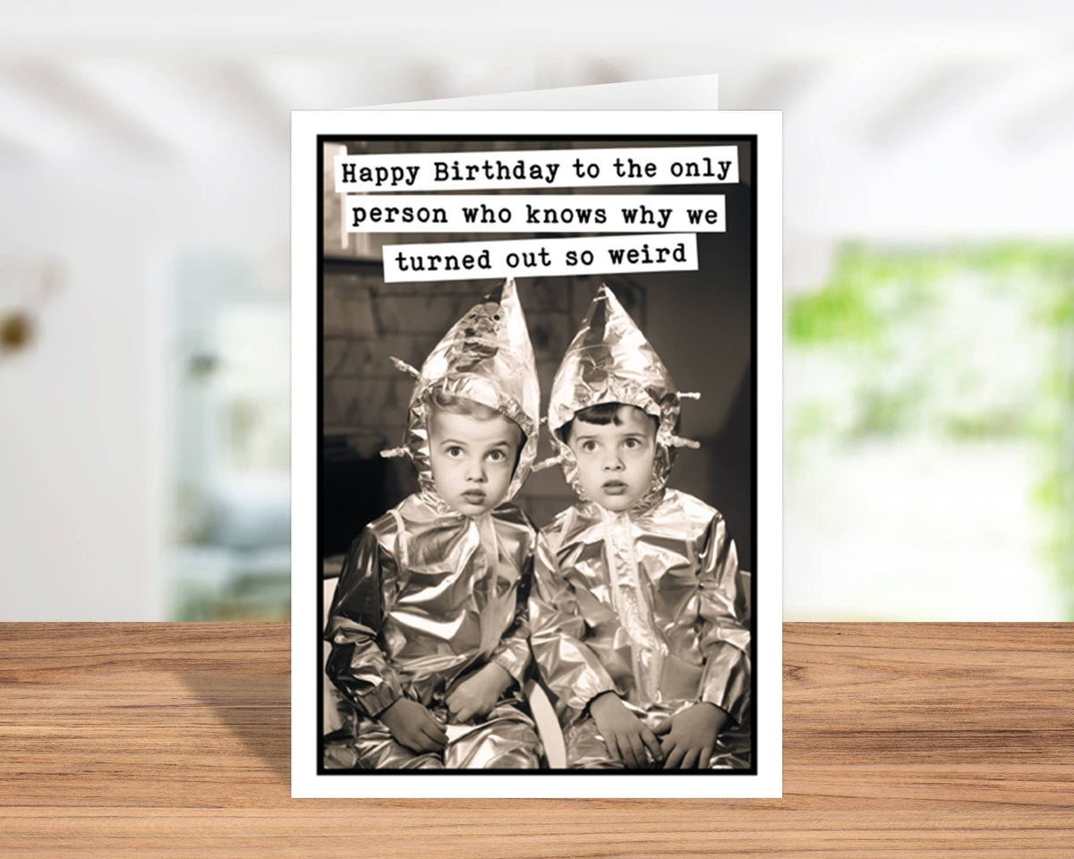 Katie Doodle |  Funny Birthday Greeting Cards for Sister, Brother, Mother Katie Doodle | Vintage Greeting Cards, Unique Birthday Gifts
