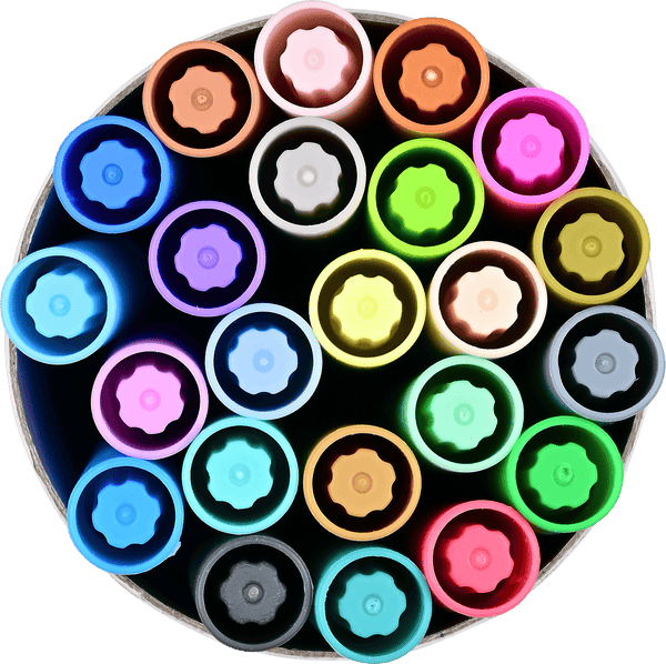 Peter Pauper Press - Studio Series Dual-Tip Pastel Markers (Set of 24) Peter Pauper Press