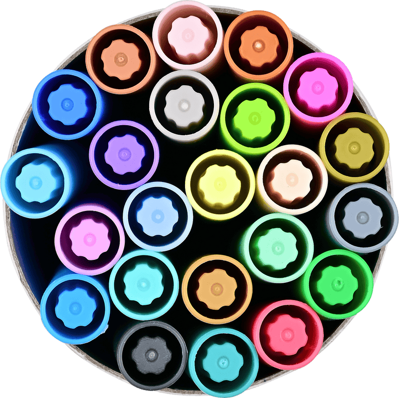 Peter Pauper Press - Studio Series Dual-Tip Pastel Markers (Set of 24) Peter Pauper Press