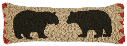 Chandler 4 Corners - Two Black Bears on Beige Chandler 4 Corners
