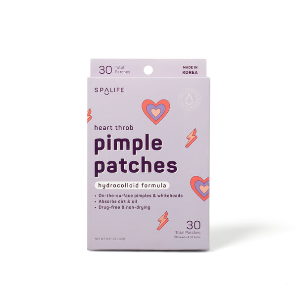 Valentines' Day Heart Throb Hydrocolloid Pimple Patches My Spa Life