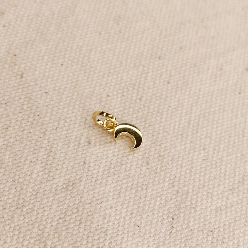 GoldFi - Mini Crescent Moon Charm GoldFi