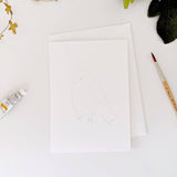 emily lex studio - Backyard birds paintable notecards emily lex studio
