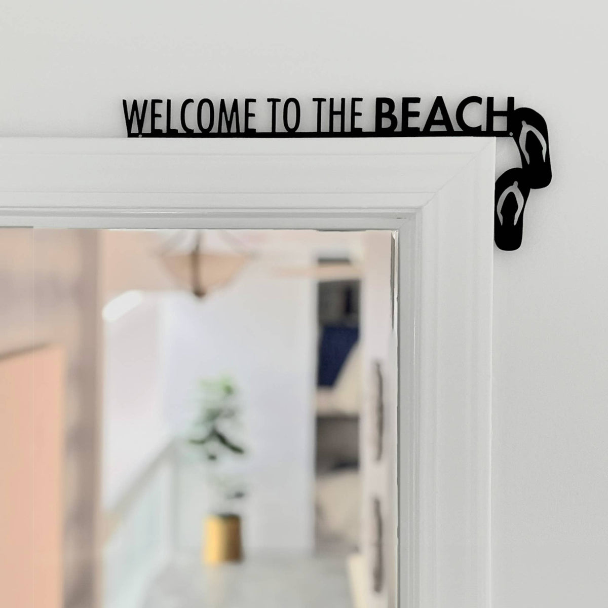 Beach - Metal Door Topper - Kindred & Crew