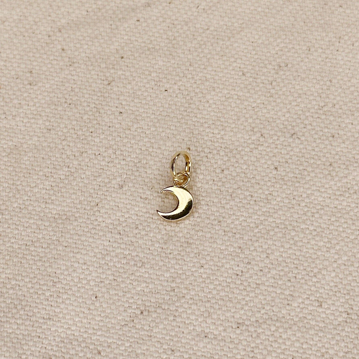 GoldFi - Mini Crescent Moon Charm GoldFi