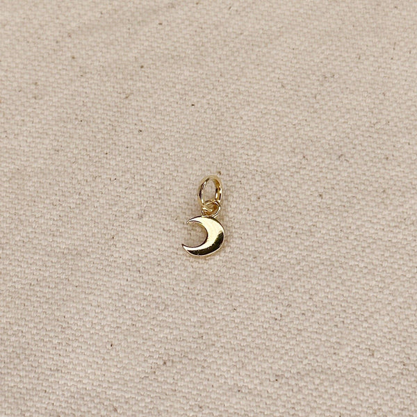 GoldFi - Mini Crescent Moon Charm GoldFi