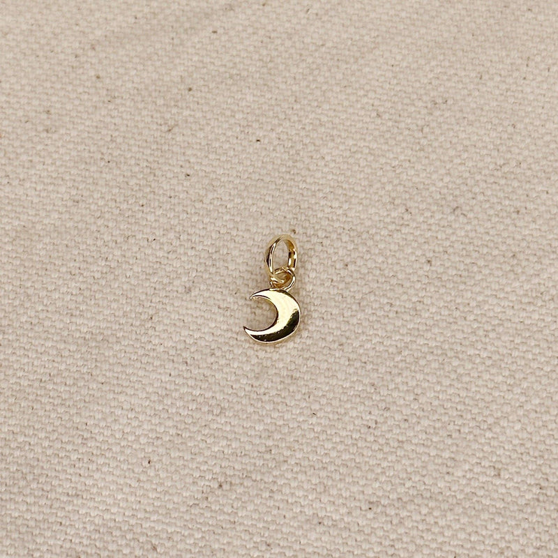 GoldFi - Mini Crescent Moon Charm GoldFi
