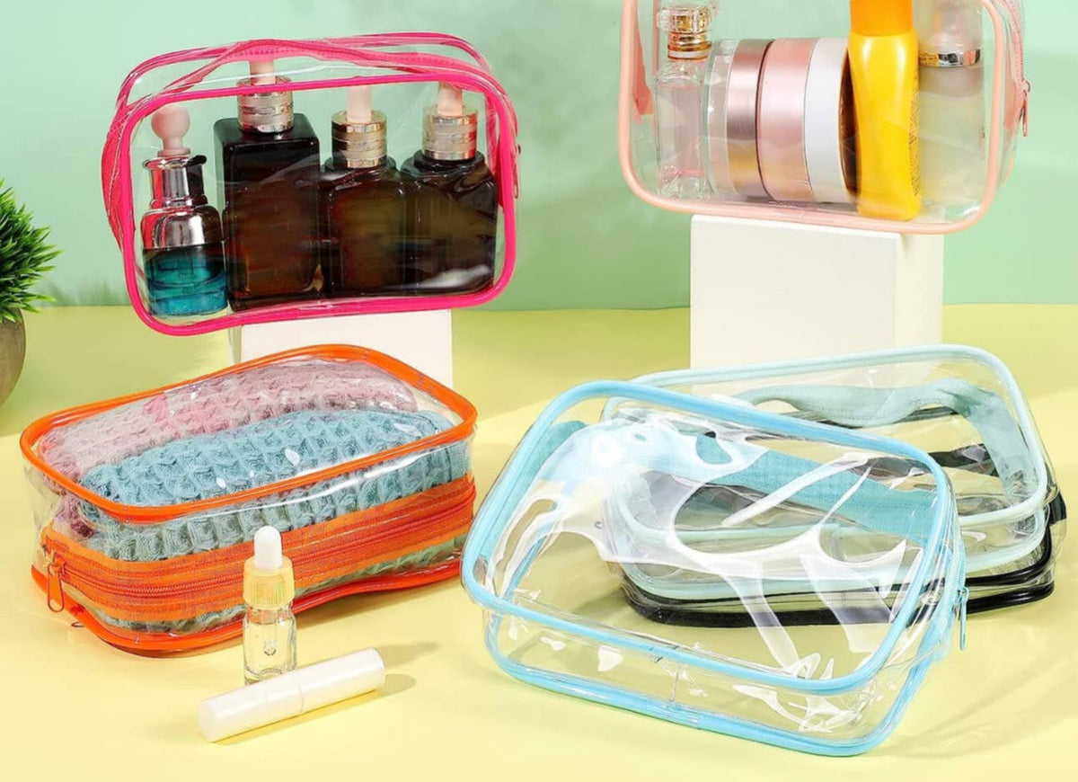 Clear cosmetic bag Harper & Barlow
