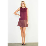 Sleeveless Stretch Knit Dress