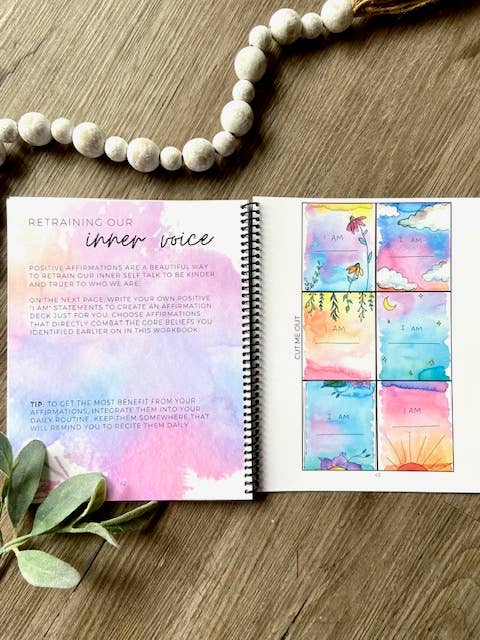 Ink + Splash - Workbook - The Art of Loving + Letting Go - Creative Journal Ink + Splash