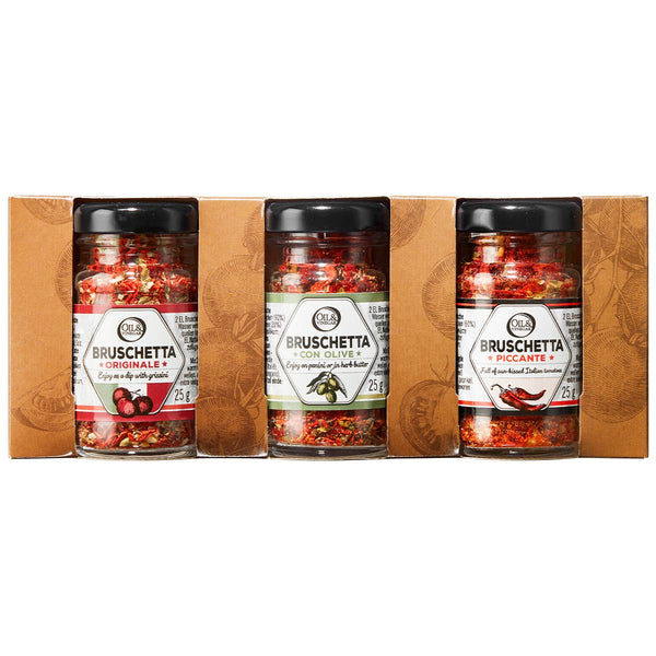 Oil & Vinegar - Bruschetta Trio Dip - 3x25g/0.9 Oz Packs Oil & Vinegar