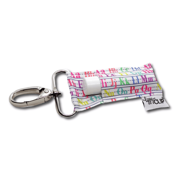 LippyClip Lip Balm Holder - Alphabet LippyClip® Lip Balm Holder for Chapstick