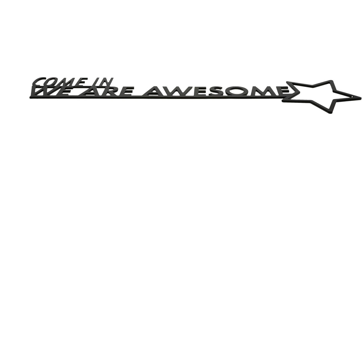 We Are Awesome - Metal Door Topper Pavilion