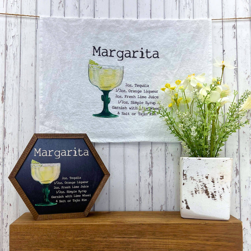 Driftless Studios - Margarita Cocktail Bar Towel - Driftless Tea Towels Driftless Studios
