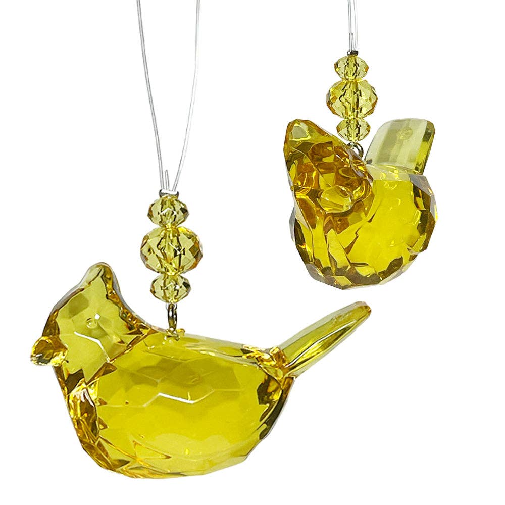 Elskandi - Yellow Cardinal of Hope Ornament Elskandi