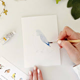 emily lex studio - Backyard birds paintable notecards emily lex studio