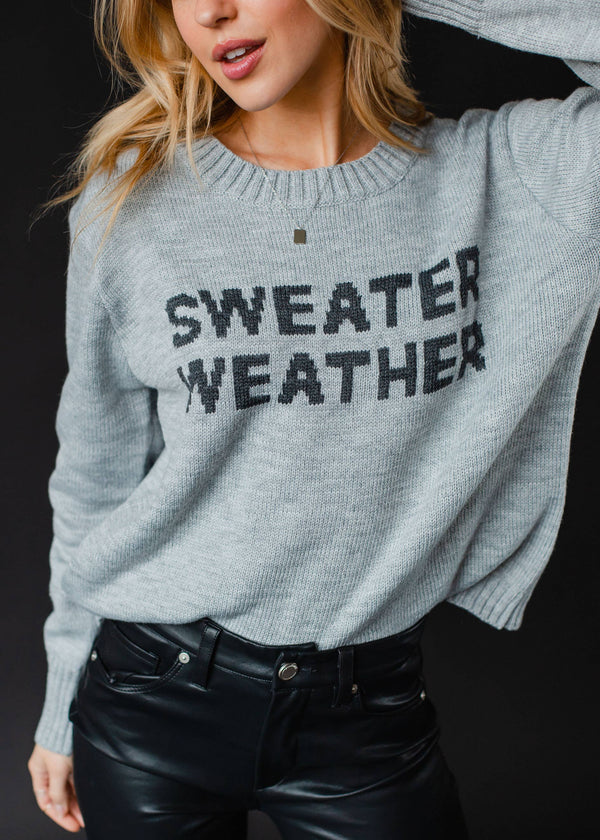 Womens Sweater Weather Sweater Panache Apparel Co.