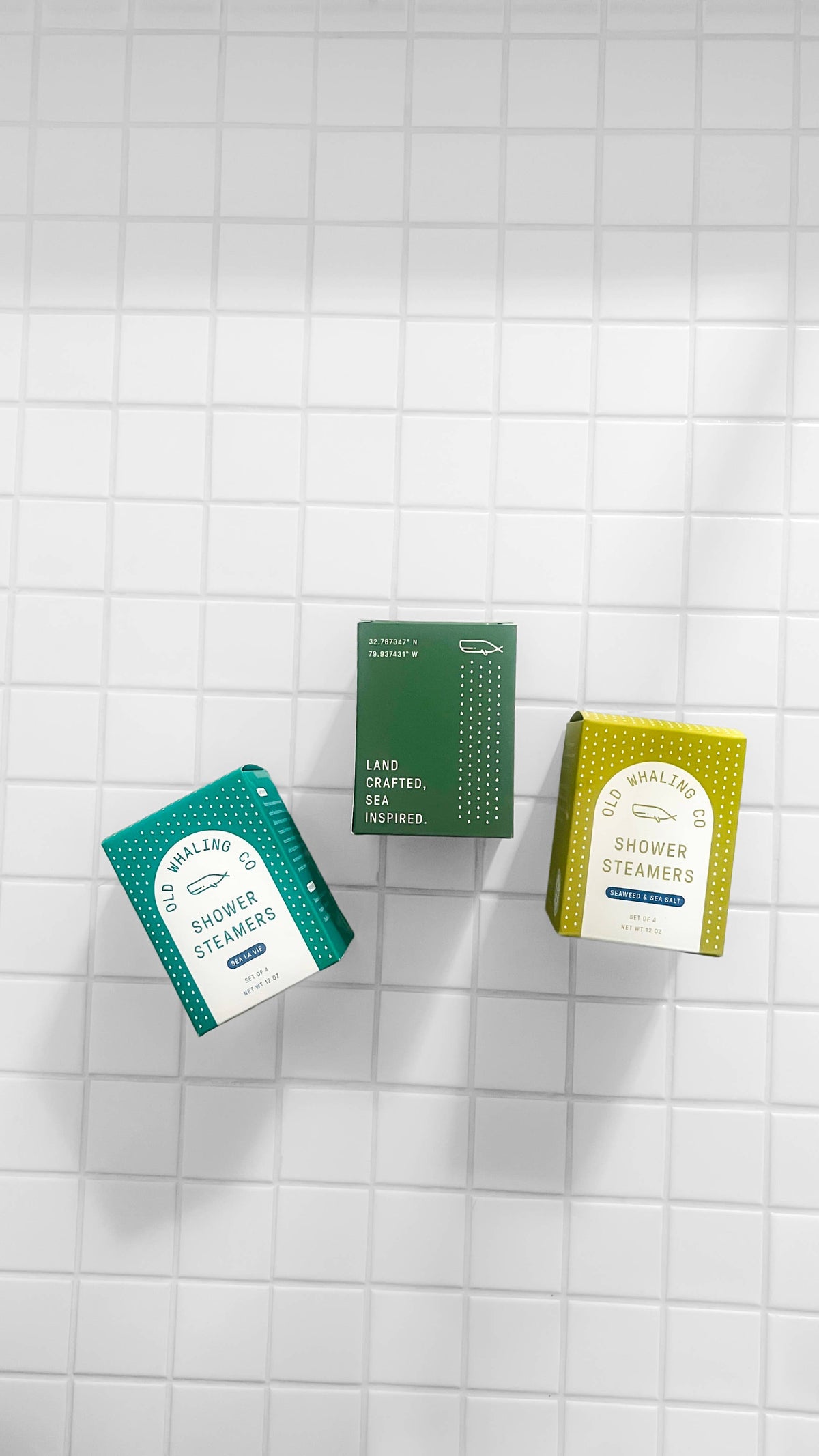 Old Whaling Company - Gift set Spearmint & Eucalyptus Shower Steamer