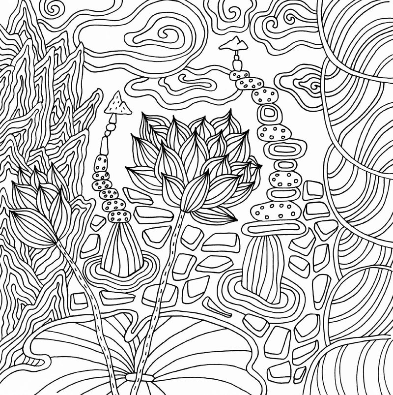 Peter Pauper Press - Serenity Artist's Coloring Book Peter Pauper Press
