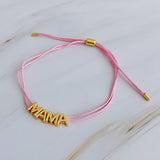 Satin String Mama Bracelet