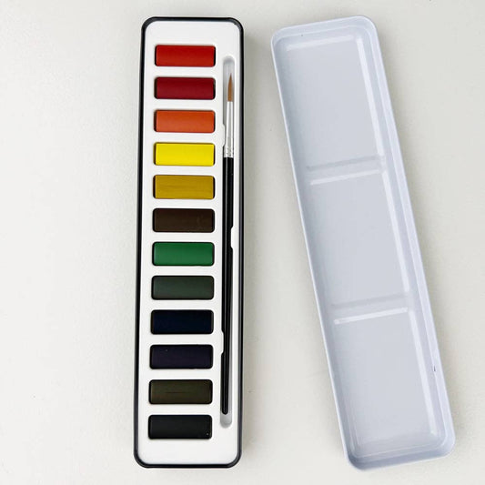 emily lex studio - Watercolor paint set with brush emily lex studio