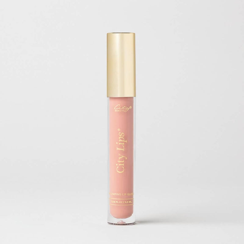 City Beauty - City Lips® - Lip Plumper Gloss: Nude in Folding Carton - Kindred & Crew