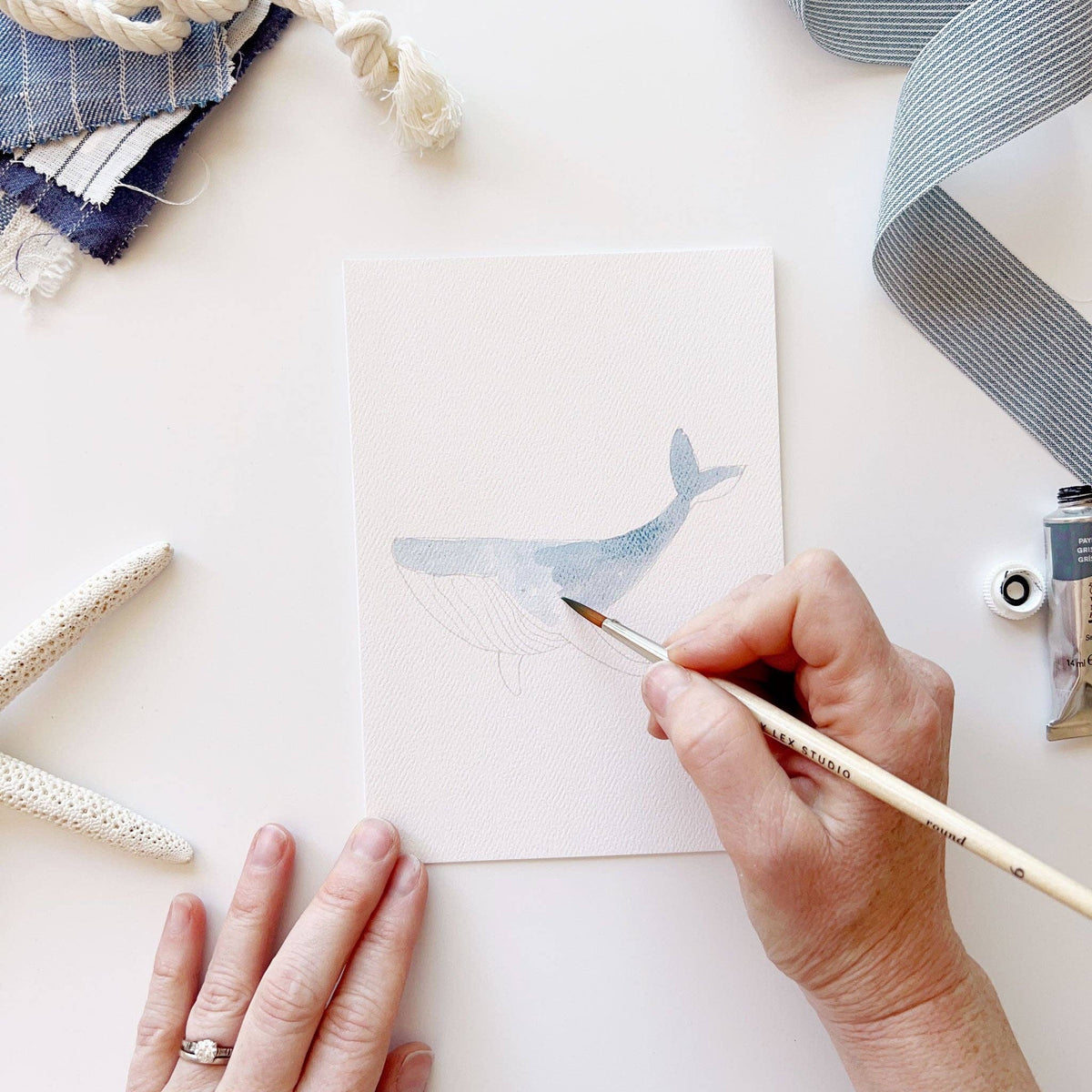 emily lex studio - Seaside paintable notecards emily lex studio