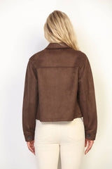Women's Faux Suede Jacket