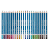 KINGART - Watercolor Pencils Set - 24 Colors
